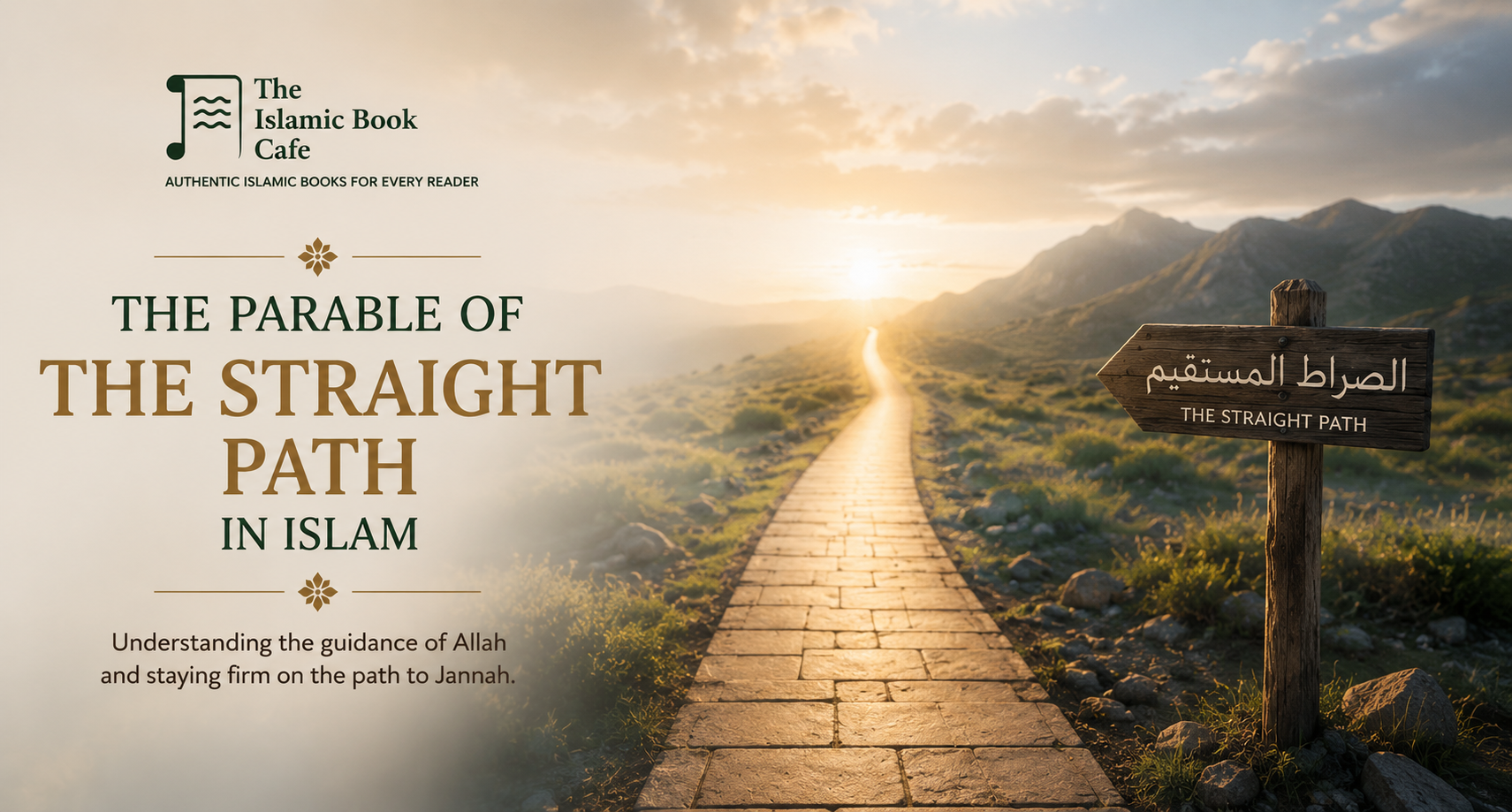 The Parable of the Straight Path in Islam — Explained from the Hadith — The Islamic Book Cafe