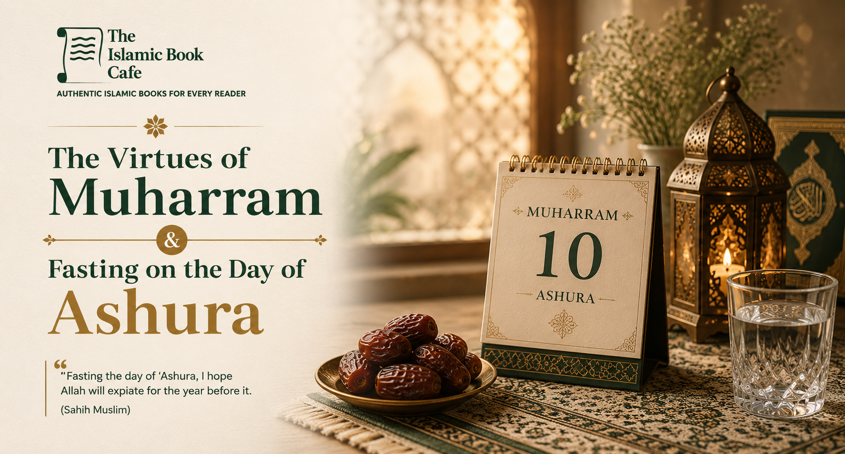 The Virtues of Muharram and Fasting on the Day of Ashura — The Islamic Book Cafe