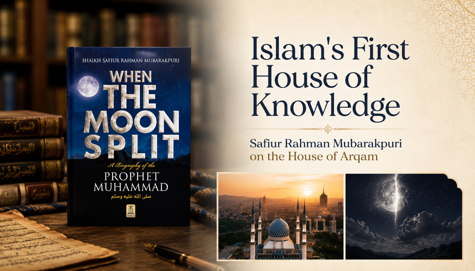 Islam's First House of Knowledge | An Excerpt from When the Moon Split — The Islamic Book Cafe