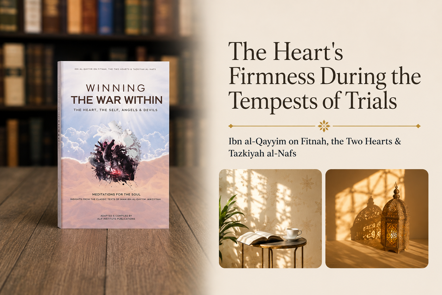 The Heart's Firmness During the Tempests of Trials | A Book Excerpt from Winning the War Within — The Islamic Book Cafe
