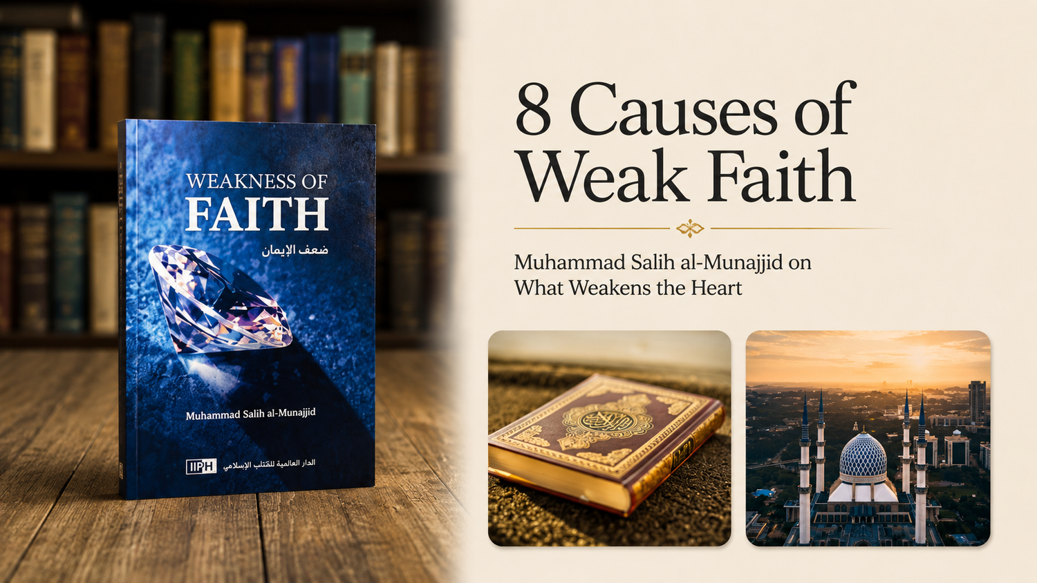 Weakness of Faith by Muhammad Salih al-Munajjid book cover