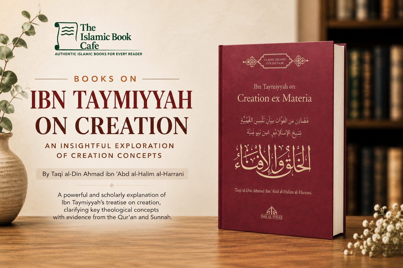 Ibn Taymiyyah on Creation ex Materia — A Recommended Read — The Islamic Book Cafe