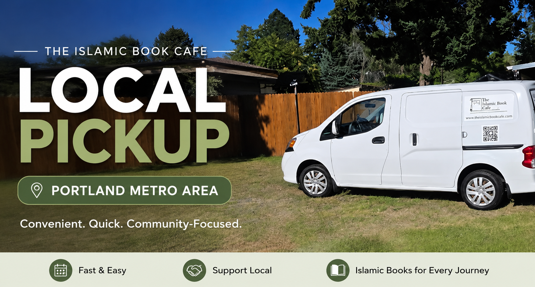 Local Pickup Now Available for Portland Metro Area Customers — The Islamic Book Cafe