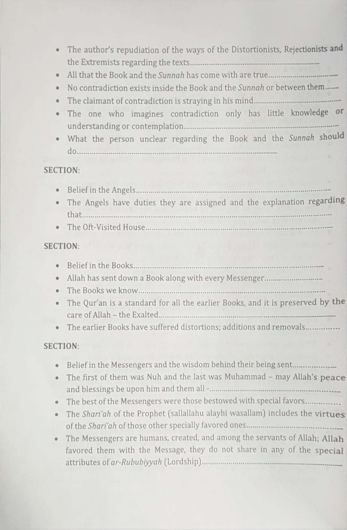 The Creed of Ahlus-Sunnah Wal-Jamaah — page detail — The Islamic Book Cafe