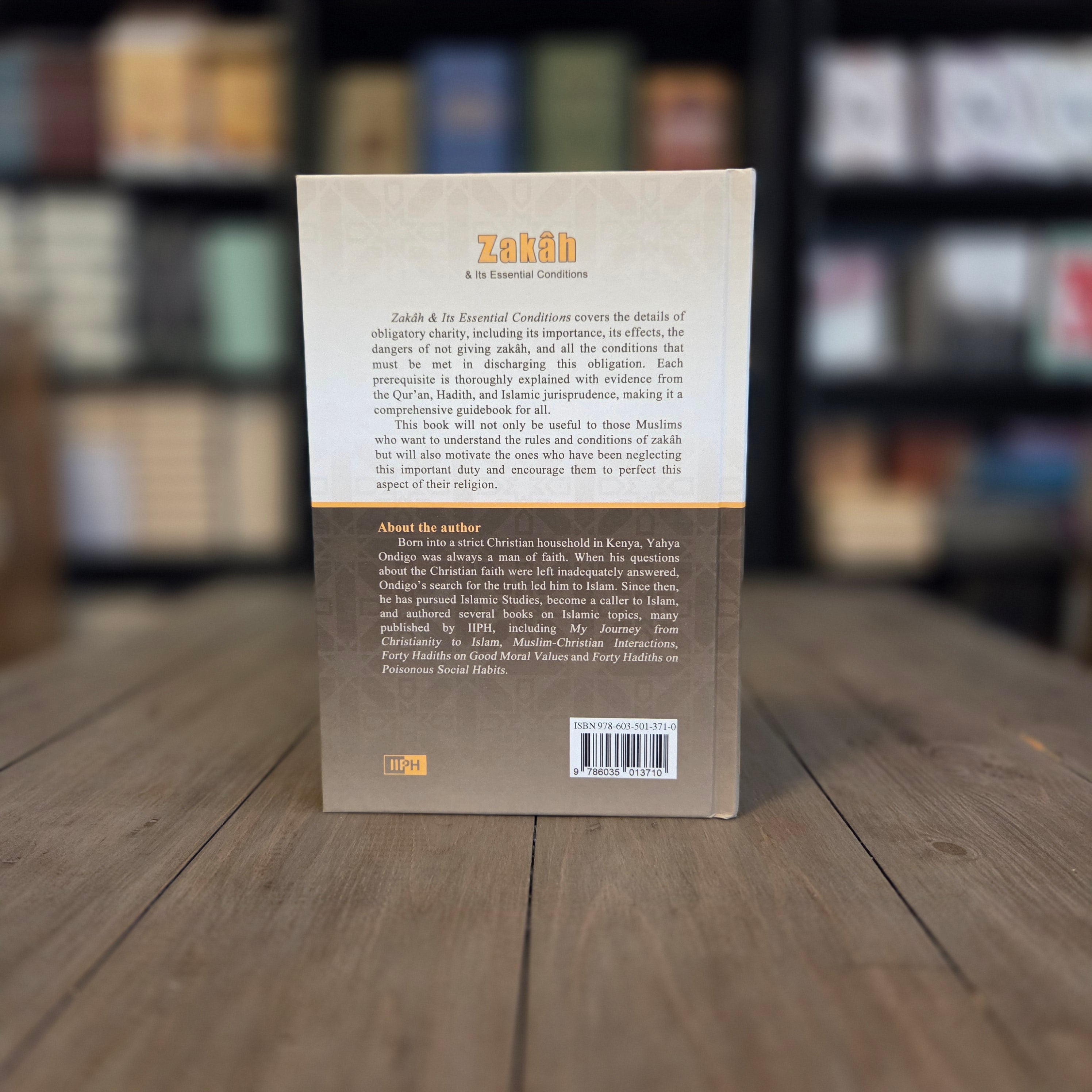 Zakah Obligatory Charity: its essential Conditions By Yahya Ondigo