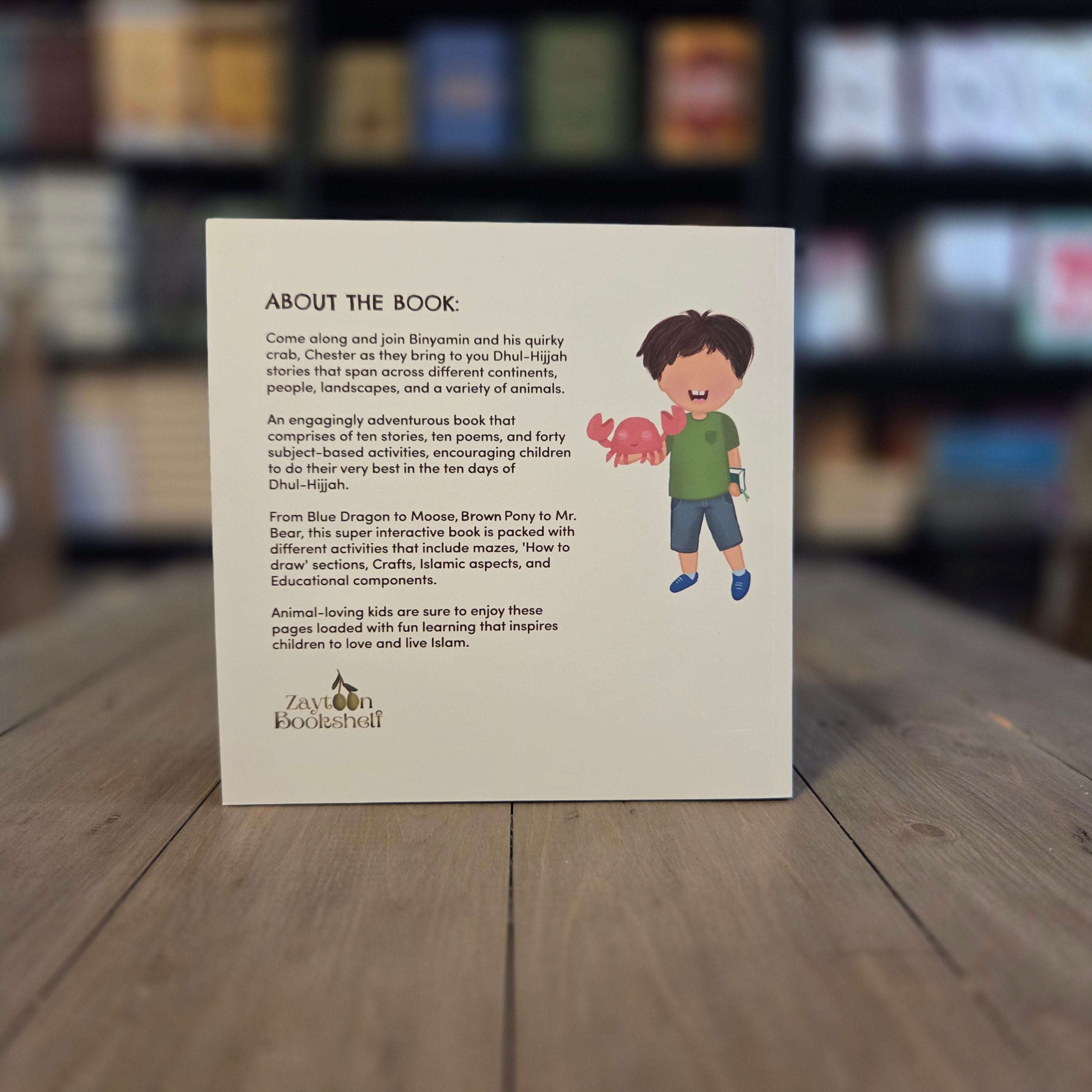 Dhul Hijjah Adventures With Binyamin & Chester (Activity Book)