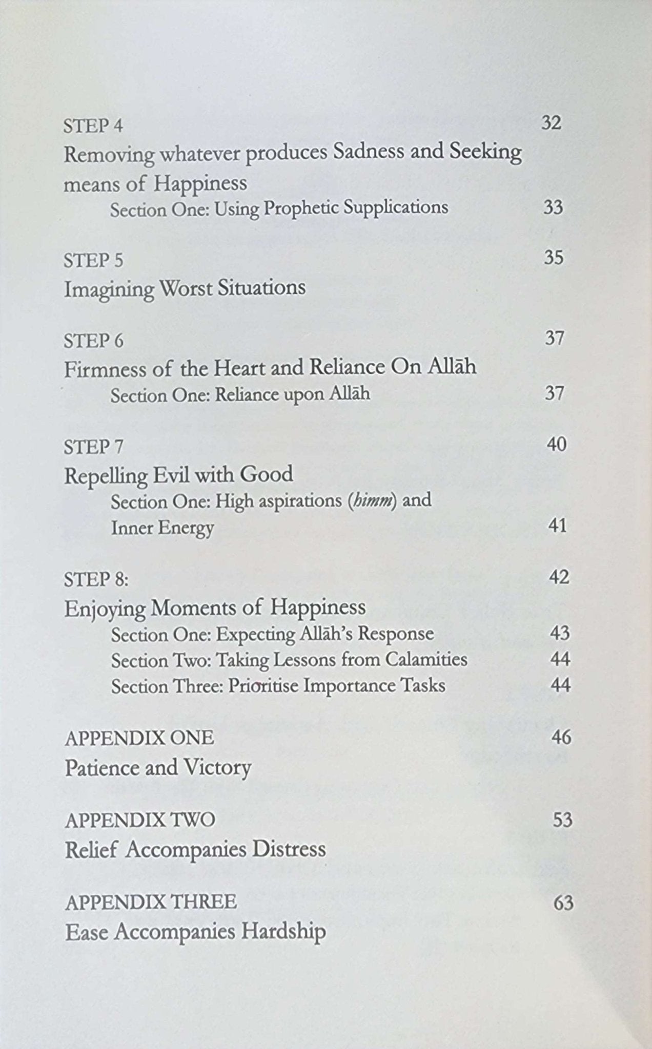 8 Steps to Happiness (Awakening the Inner Self in Pursuit of Personal Change) by Shaykh Abu Abdu - r - Rahman Nasir As - Sa'di - The Islamic Book Cafe LLC