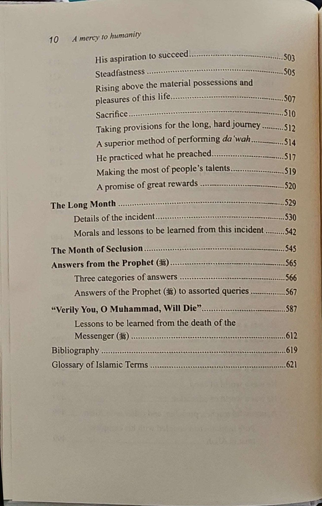 A Mercy To Humanity - The Islamic Book Cafe LLC