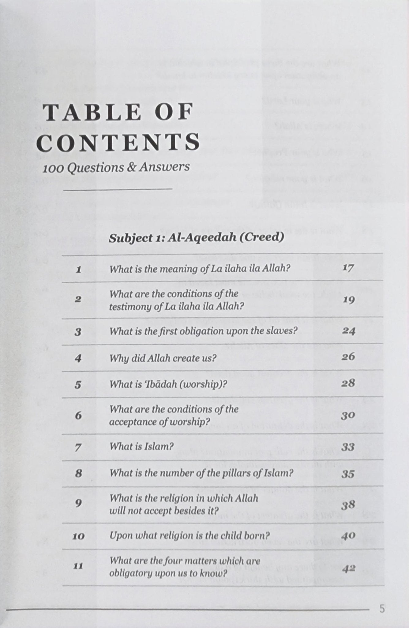 An Ancient Treasure For The Children 100 Questions & Answers in Belief, Biography & Remembrances - The Islamic Book Cafe LLC