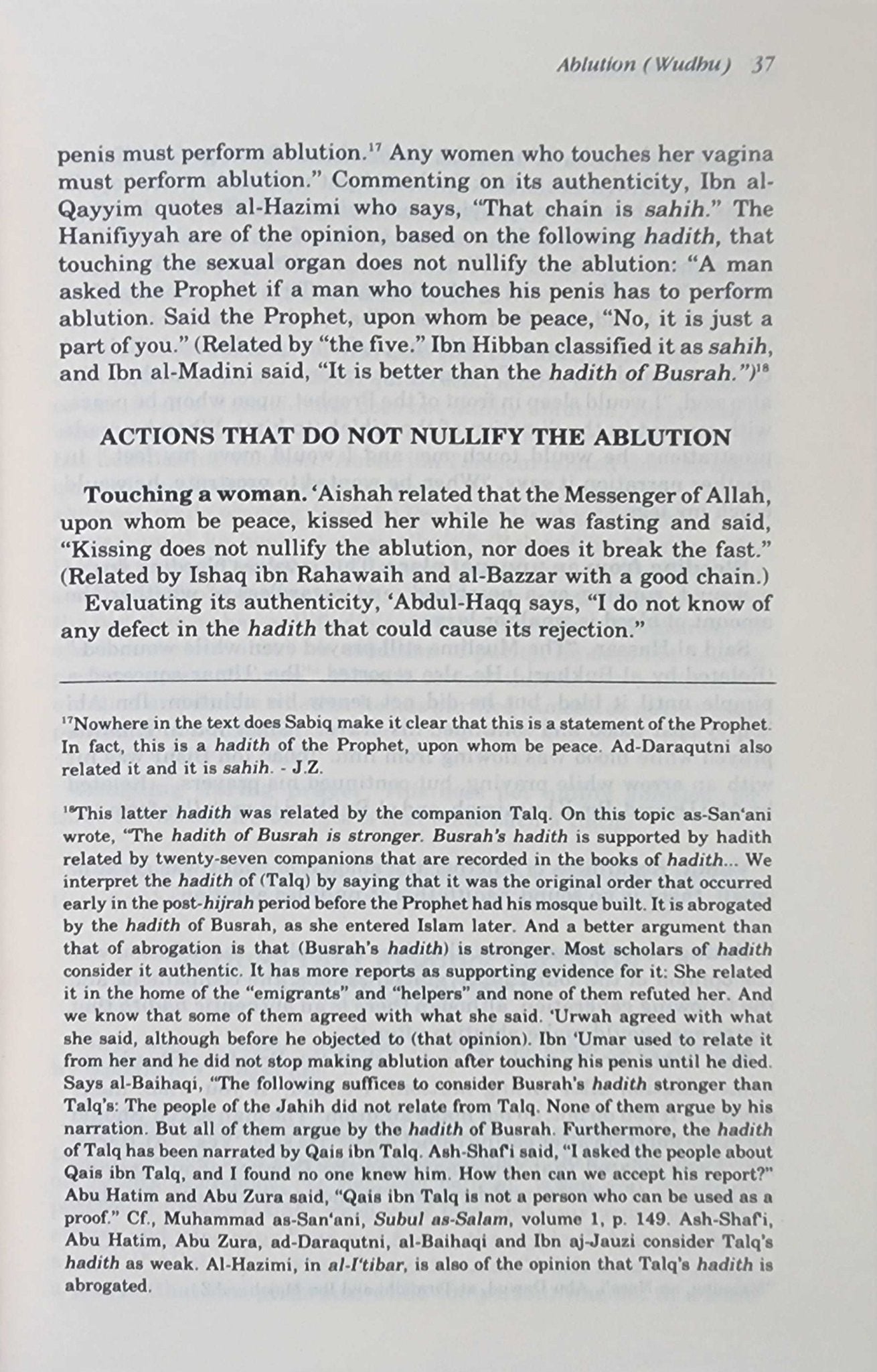 Fiqh us - Sunnah (5 volumes in one book) by Muhammad As - Sayyid Sabiq - The Islamic Book Cafe LLC