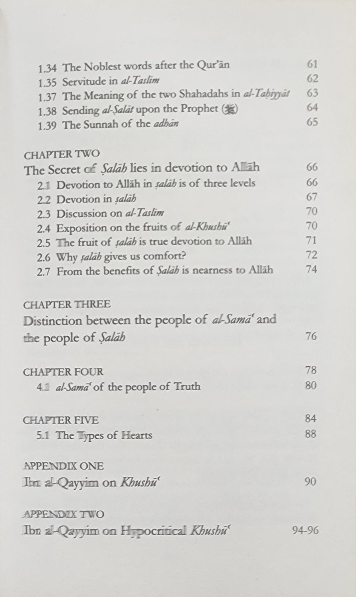 Inner Dimensions of The Prayer - The Islamic Book Cafe LLC