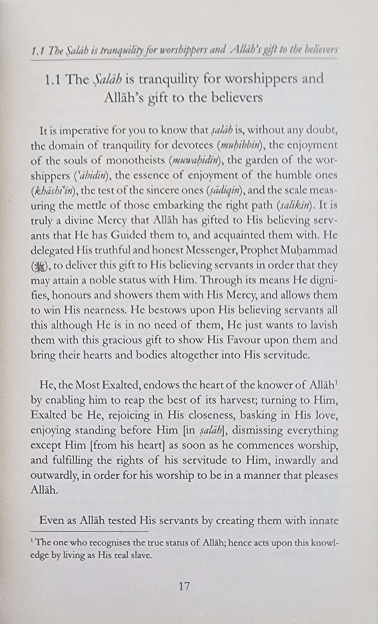 Inner Dimensions of The Prayer - The Islamic Book Cafe LLC