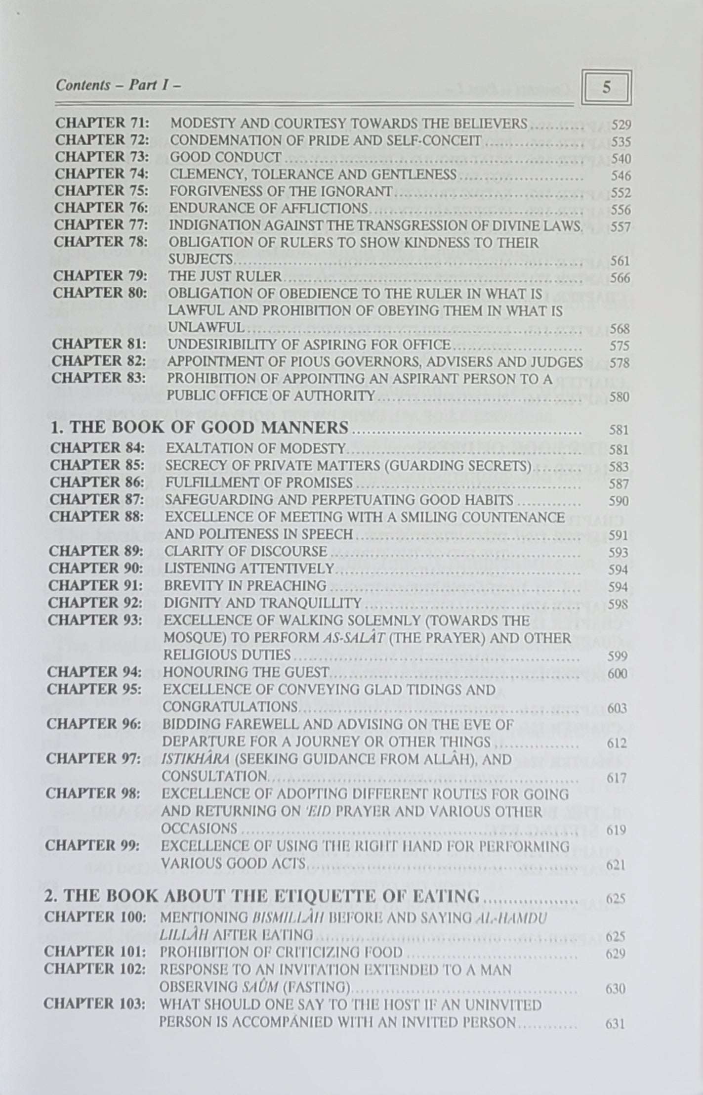 Riyad-us-Saliheen 2 Volumes — commentary section — The Islamic Book Cafe