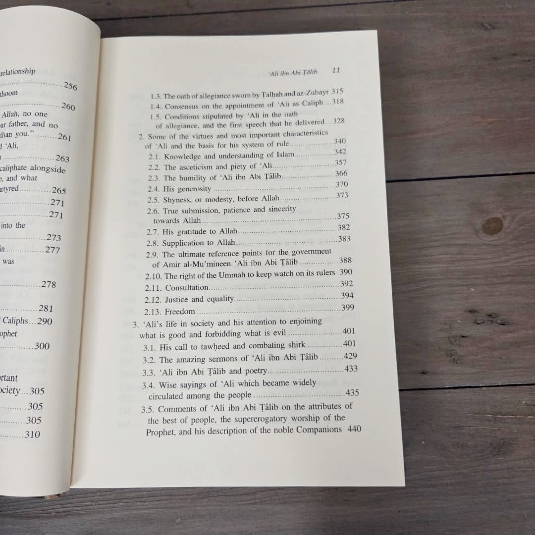 Ali ibn Abi Talib 2 Volumes By Dr. Ali Mohammad al-Sallabi