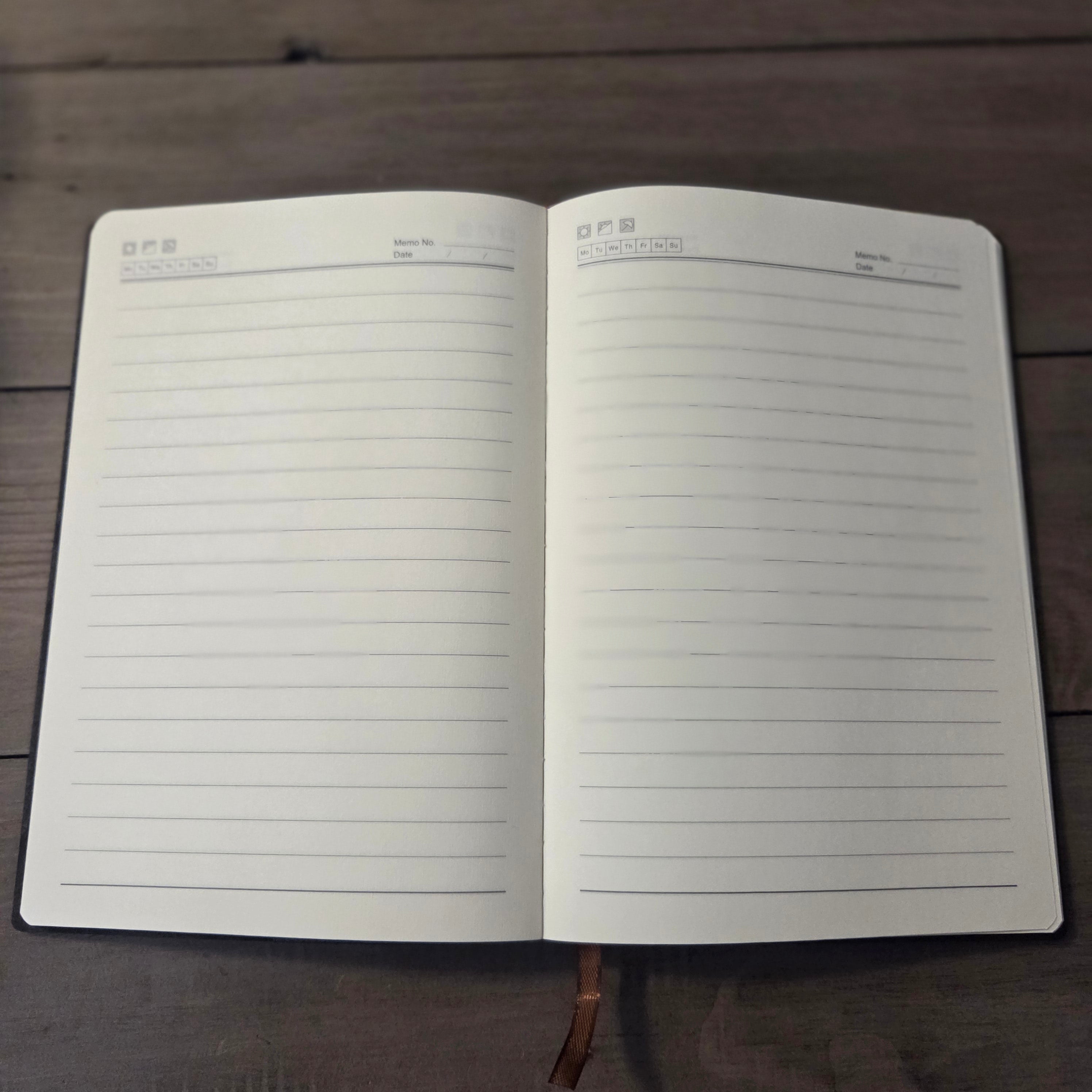 Softcover Lined Notebook – Solid Colors 8x6