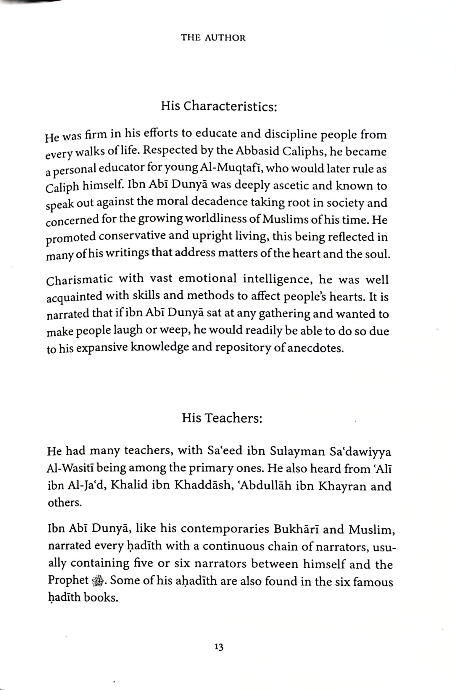 Unshakeable Faith in Allah and The Promise of Ease After Hardship by Ibn Abi Dunya — inside pages — The Islamic Book Cafe