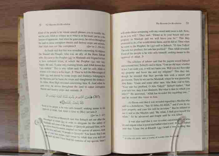 The Reasons for Revelation of The Quran - The Islamic Book Cafe LLC