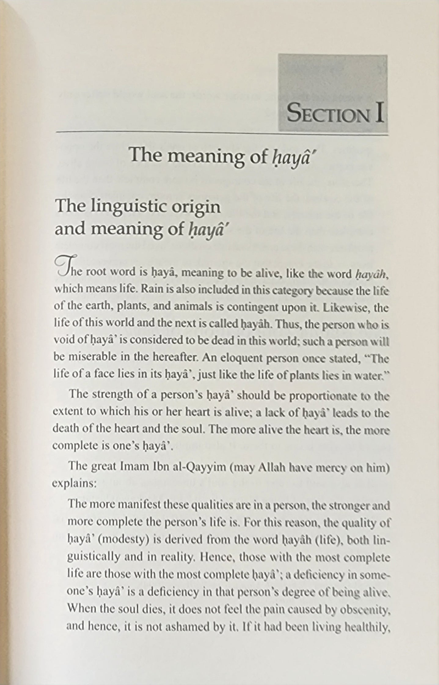 Fiqh al-Haya Understanding The Islamic Concept of Modesty