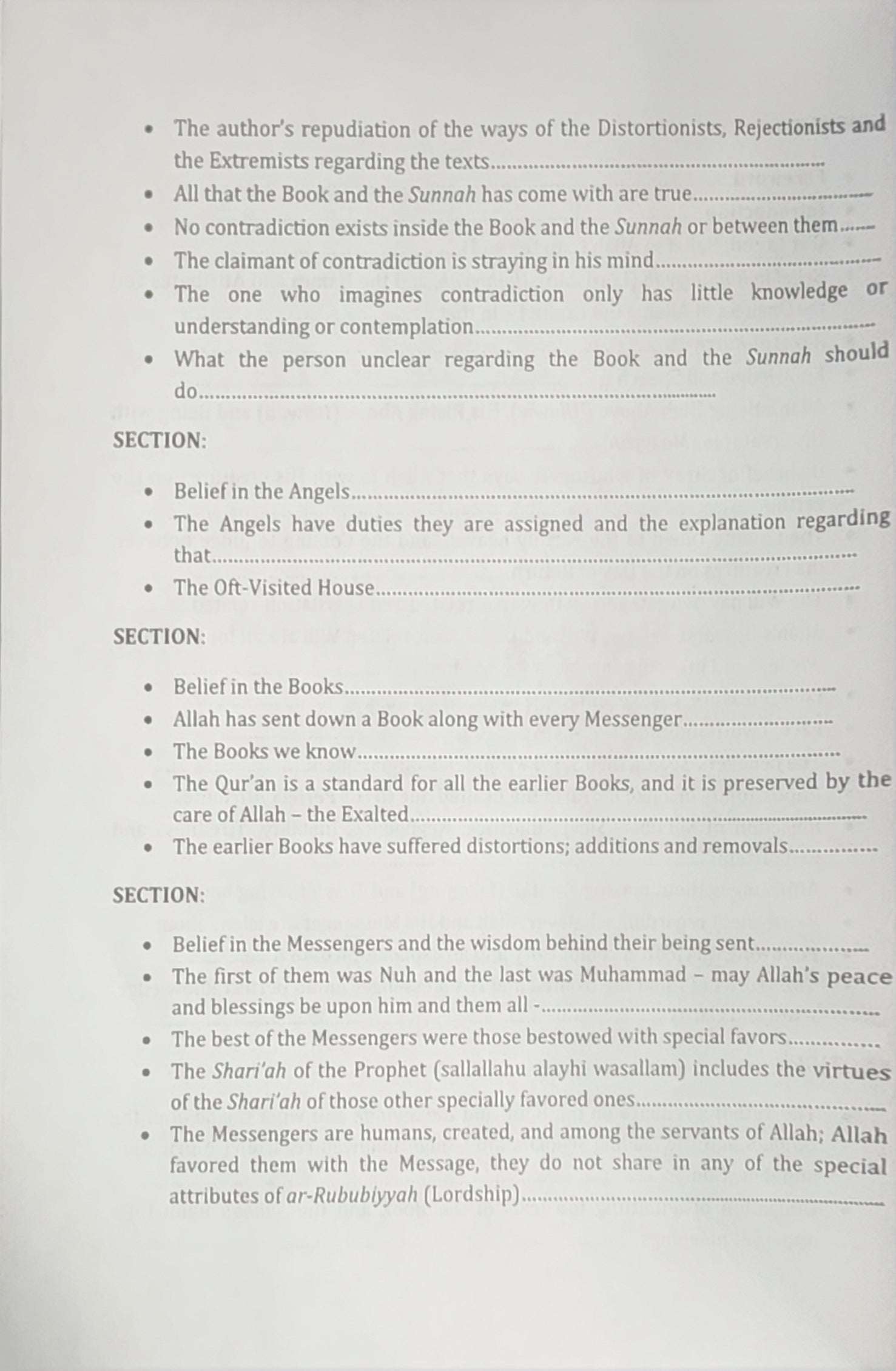 The Creed of Ahlus-Sunnah Wal-Jamaah — page detail — The Islamic Book Cafe