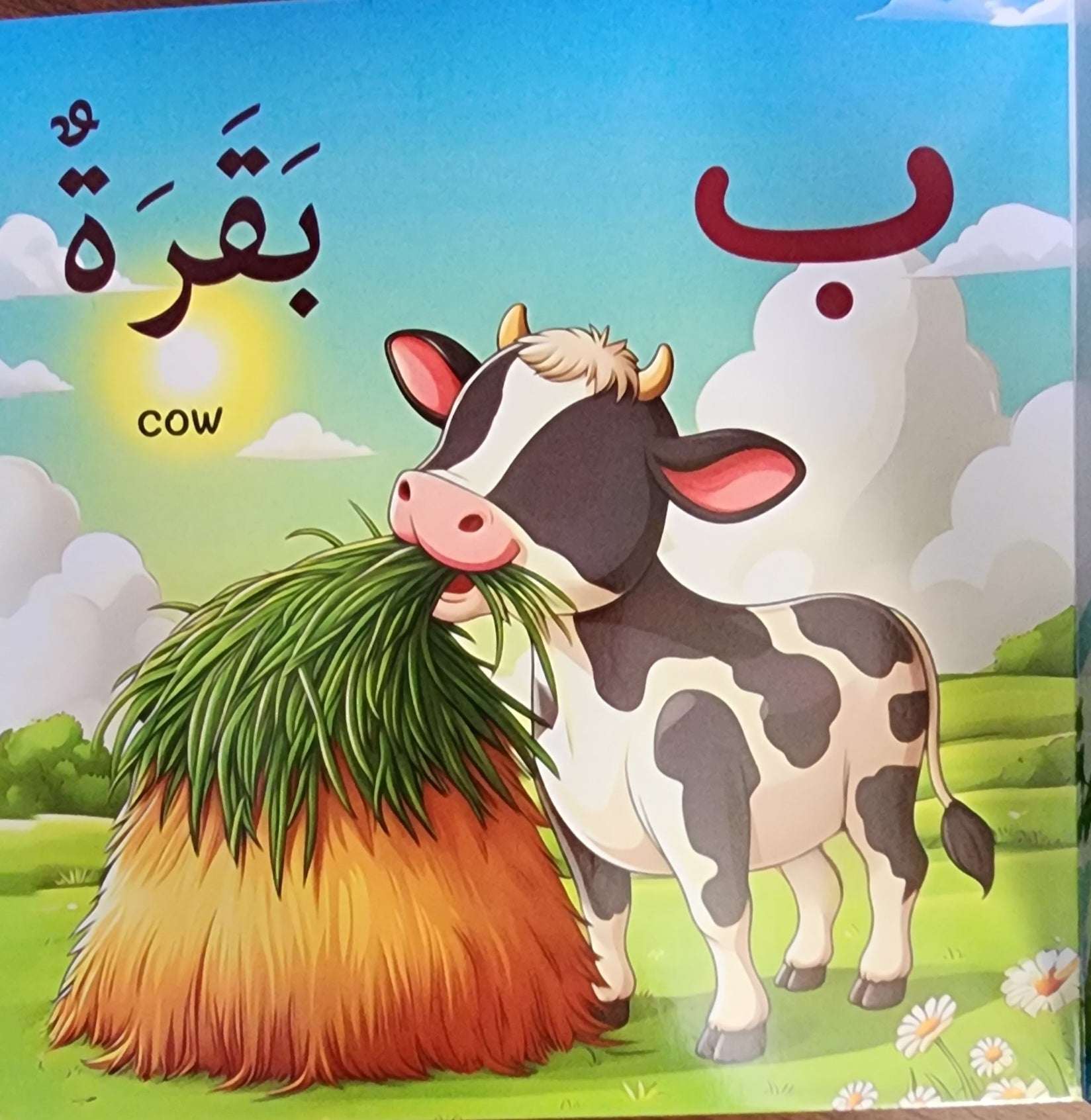 Arabic Alphabets from the Quran by Flowers of Jannah — letter and Quranic word — The Islamic Book Cafe