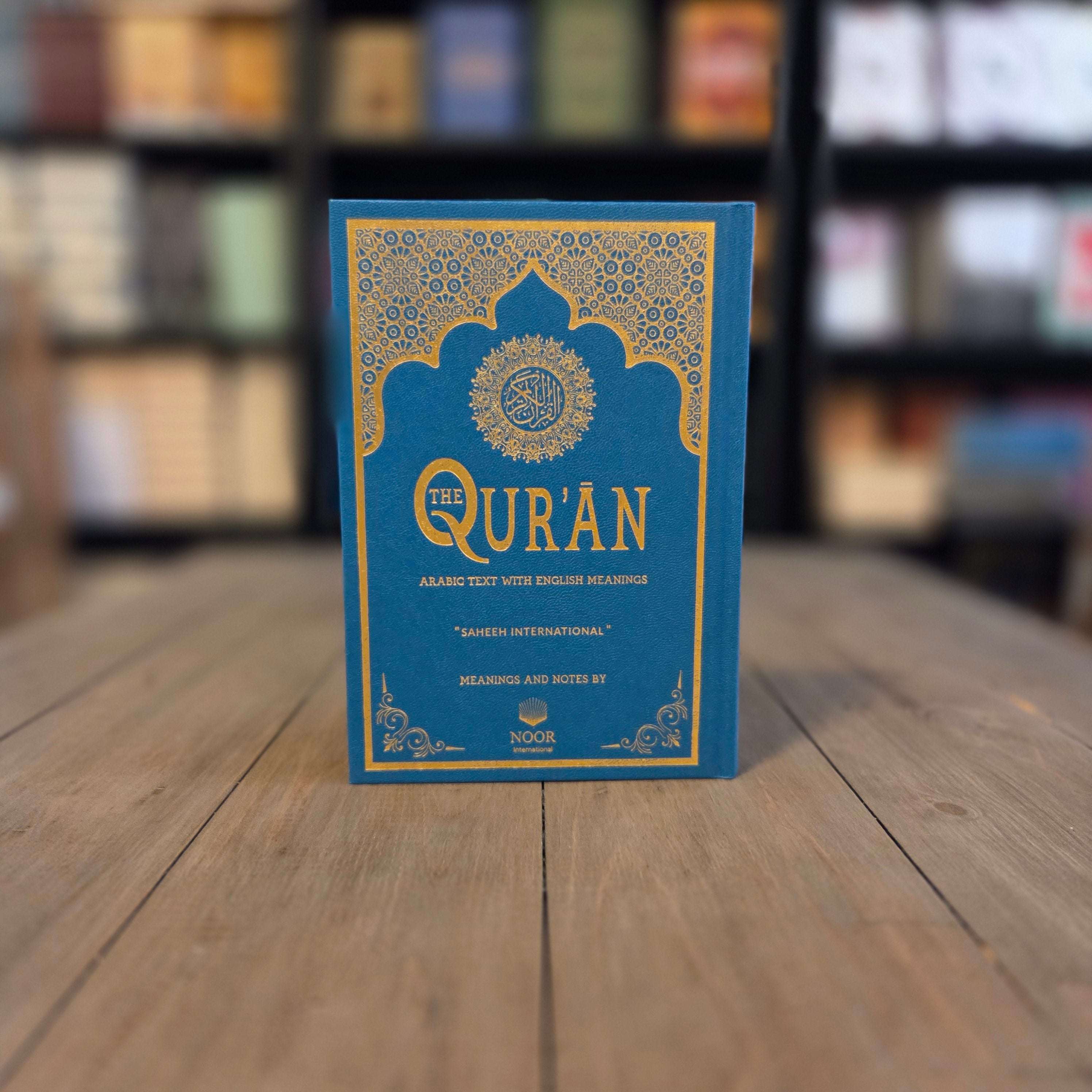 The Quran Arabic Text With English Meanings Saheeh International — The Islamic Book Cafe