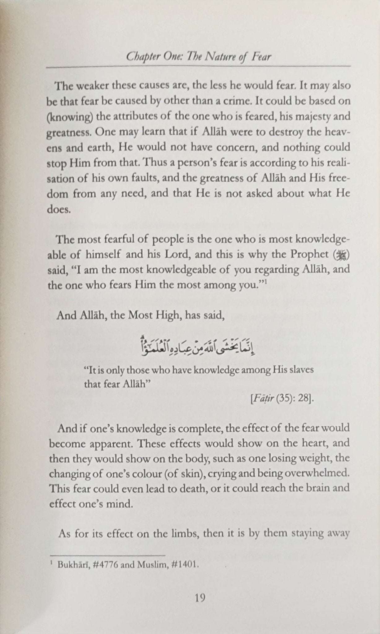 Ranks of The Fearful - The Islamic Book Cafe LLC