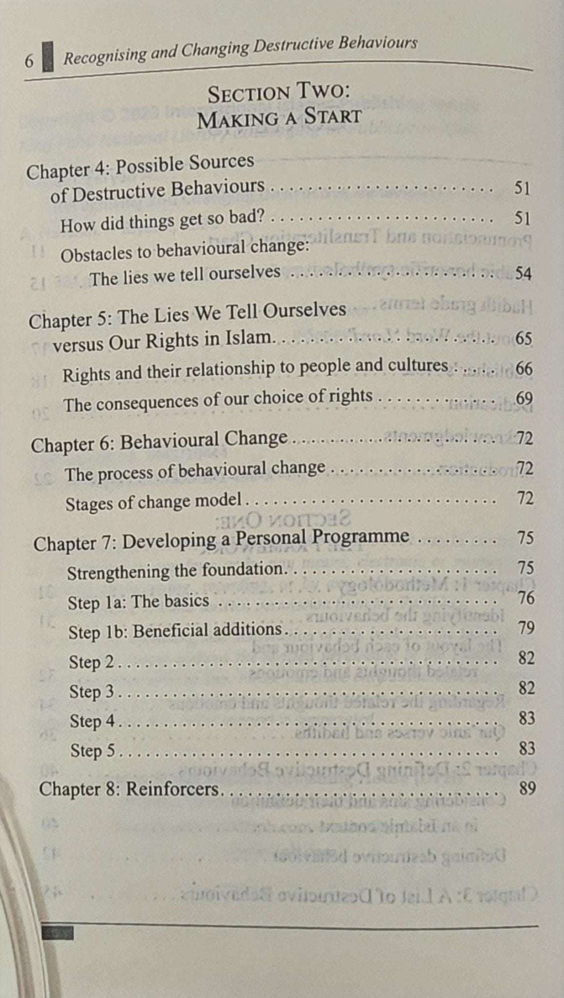 Recognising and Changing Destructive Behaviours | Therapy From The Qur'an and Sunnah Book 3 - The Islamic Book Cafe LLC