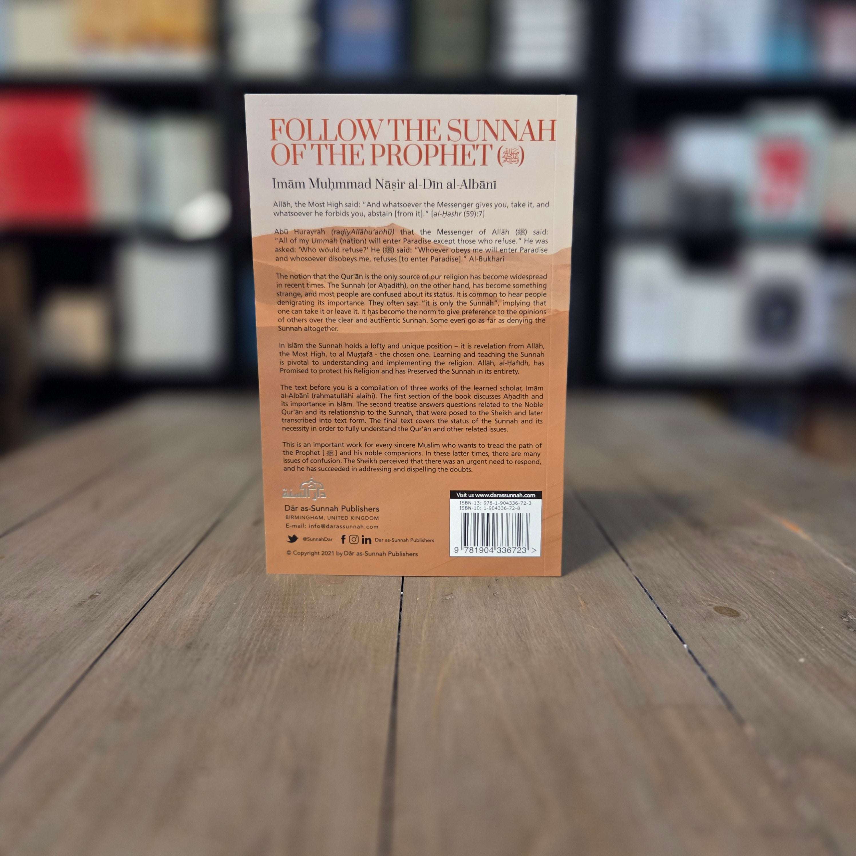 Follow The Sunnah of The Prophet by Imam al-Albani — inside pages — The Islamic Book Cafe
