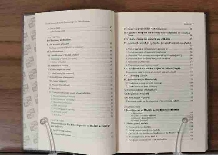 Hadith Terminology and Classification A Handbook The Islamic Book